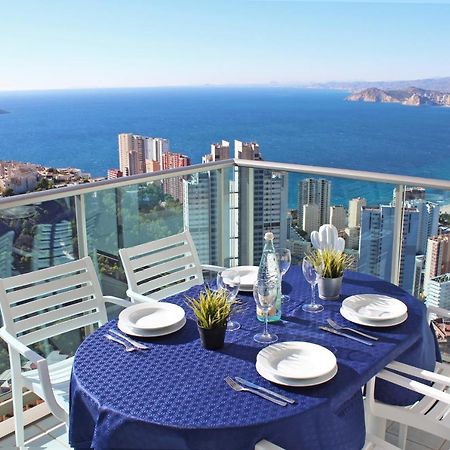 High Rise Apartment On The 39Th Floor With Private Terrace And Sea Views Benidorm Ngoại thất bức ảnh