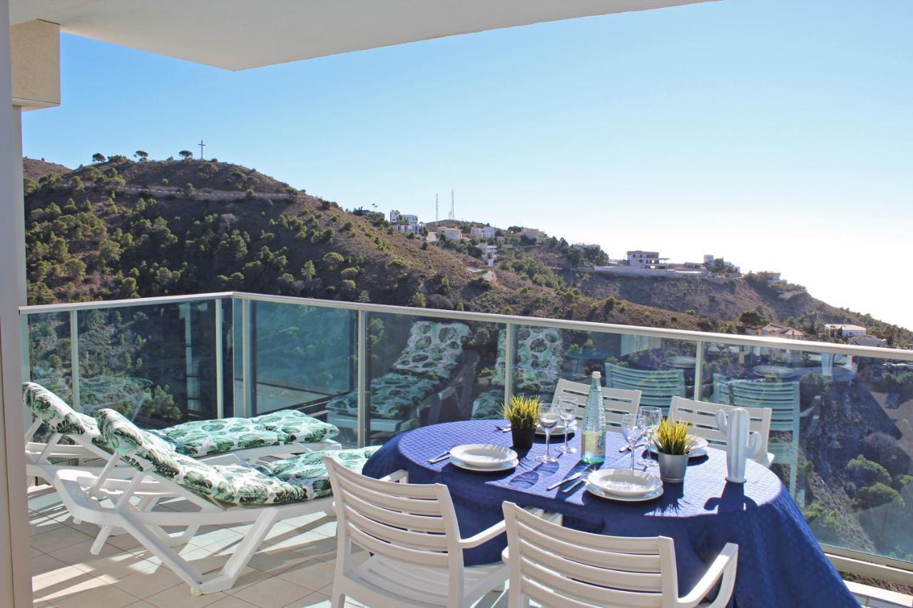 High Rise Apartment On The 39Th Floor With Private Terrace And Sea Views Benidorm Ngoại thất bức ảnh